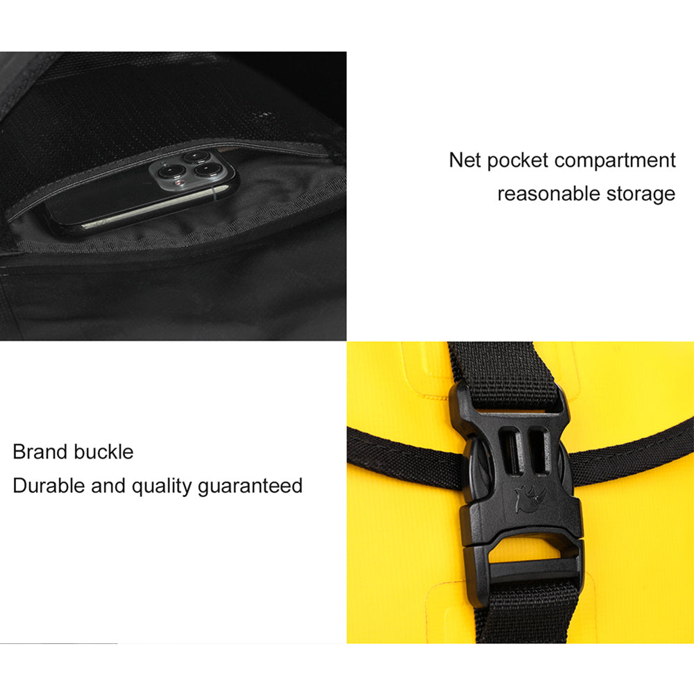 RHINOWALK F80 3.5L Motorcycle Bag Waterproof Storage Pouch with Shoulder Strap RHINOWALK F80 3.5L Motorcycle Bag Waterproof Storage Pouch with Shoulder Strap